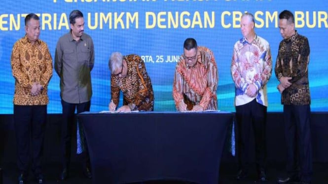 Menteri UMKM Bongkar Trik Baru: CBI SME Bureau Bikin 57 Juta Pelaku Usaha Mudah Dapat Kredit!